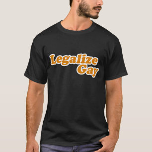 T-shirt Légaliser Gay