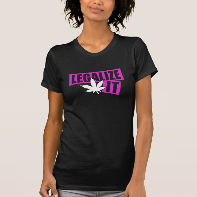 T-shirt Légalisez-le (Devant)