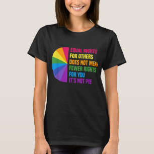T-shirt L'Égalité Des Droits Pour Les Autres Ne Signifie P