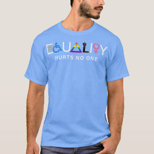 T-shirt L'égalité gay ne fait pas mal à personne Pride pou