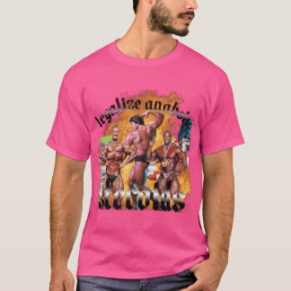 T-shirt LEGALIZE ANABOLIC STEROIDS girl