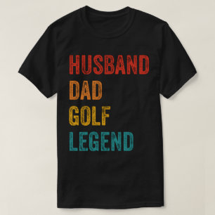 T-shirt Legend de golf papa mari