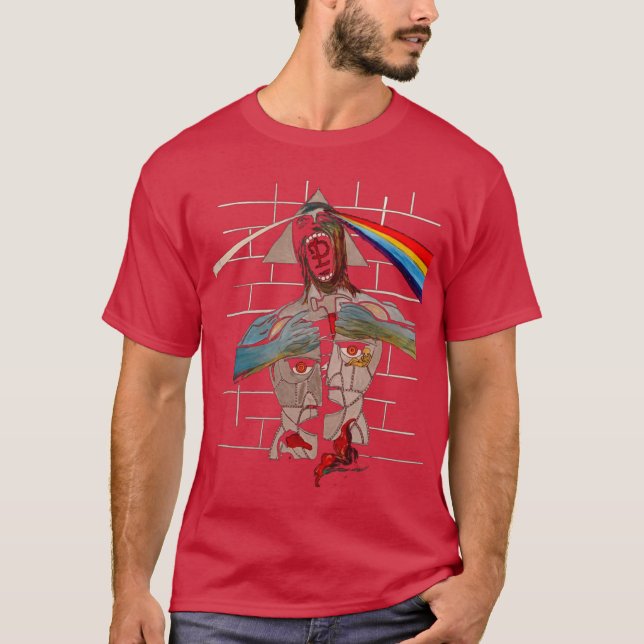 T-shirt Legend Floyd Design Art friends friends (Devant)