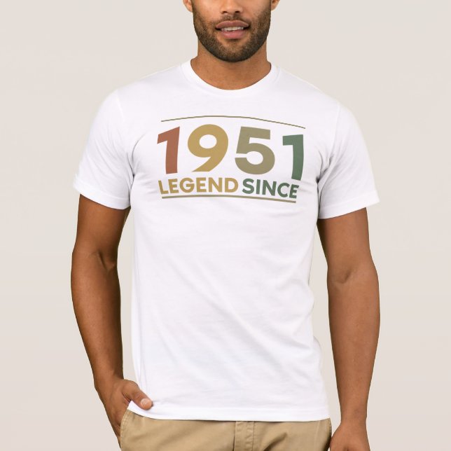 T-shirt Legend Since 1951 (Devant)