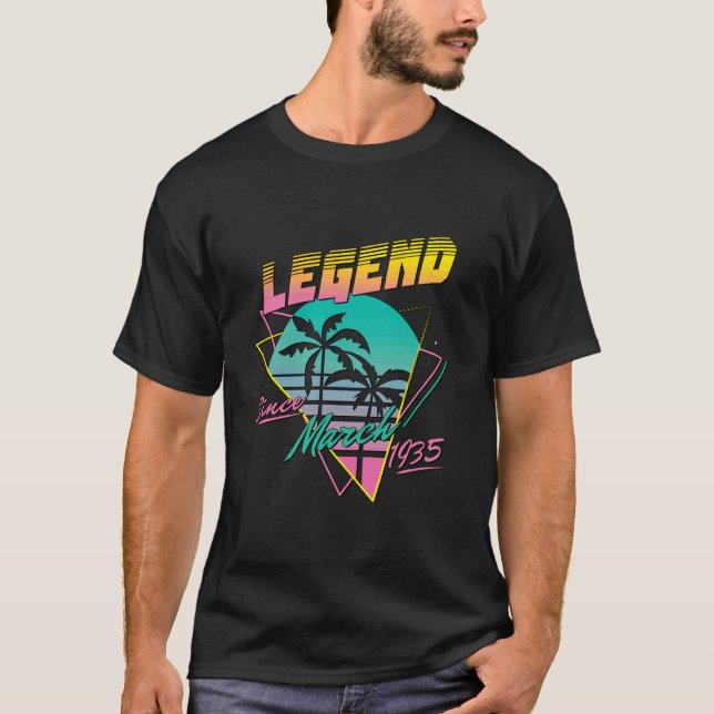 T-shirt Legend Since March 1935 (Devant)