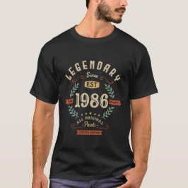 T-shirt Légendaire depuis 1986 Edition Limitée