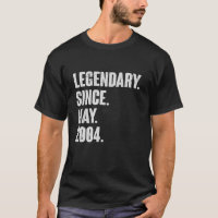 Légendaire Depuis Mai 2004 - 18 Ans Cadeau 18E B