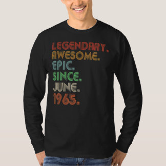 T-shirt Légendaire Épopée stupéfiante depuis juin 1965 Nai