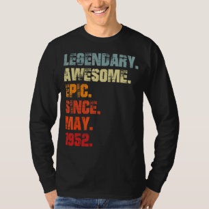 T-shirt Légendaire épopée stupéfiante depuis mai 1952 Birt