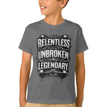 T-shirt légendaire inébranlable pour enfants