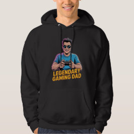 T-Shirt 'Legendärer Gamer-Vater' für Väter, die Ga Hoodie