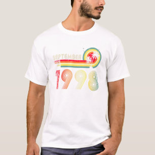 T-shirt Legendary Awesome Epic depuis septembre 1998 23e B
