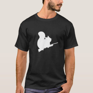 T-shirt Legendary Squirrel Hunting Fight Back Design Pelle