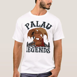 T-shirt Légende de batte de démon des Palaos