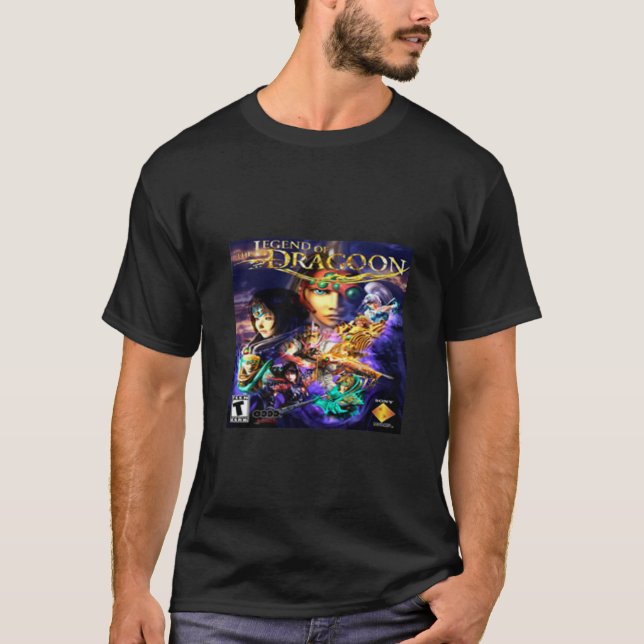 T-shirt Légende de Dragoon psx classique (Devant)