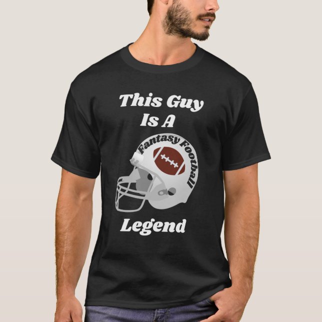 T-shirt légende de football Imaginaire (Devant)