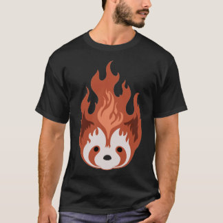 T-shirt Légende de Korra Fire Ferrets Pro Bending Emblem -