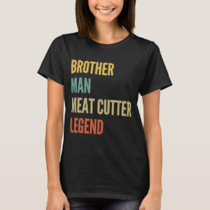 T-shirt Légende de la découpe de viande Brother Man