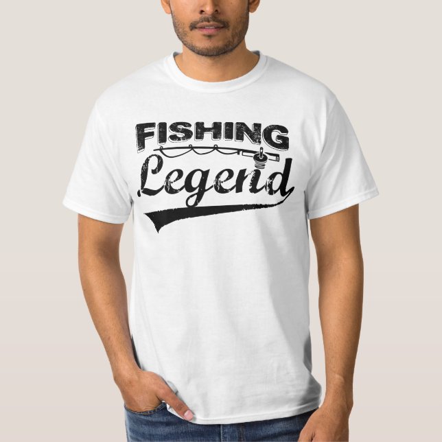 T-shirt Légende de la pêche (Devant)