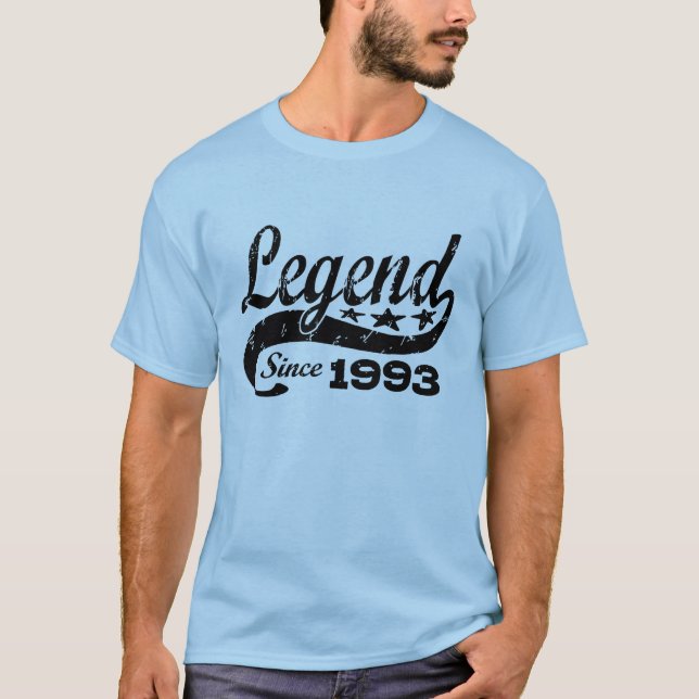 T-shirt Légende depuis 1993 (Devant)