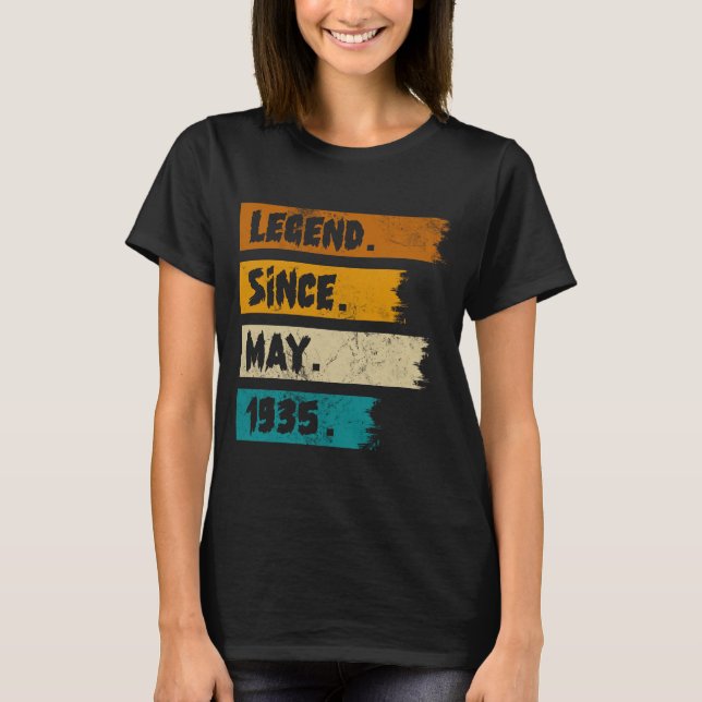 T-shirt Légende depuis mai 1935 (Devant)