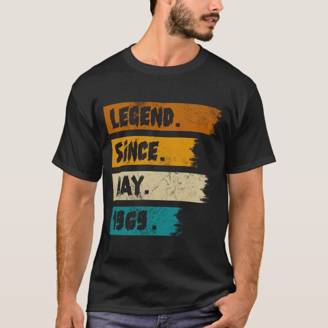 T-shirt Légende depuis mai 1969 (Devant)
