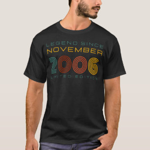 T-shirt Légende depuis novembre 2006, Edition limitée Homm