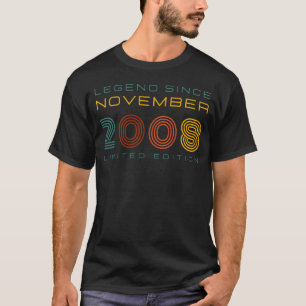 T-shirt Légende depuis novembre 2008, Edition limitée Homm