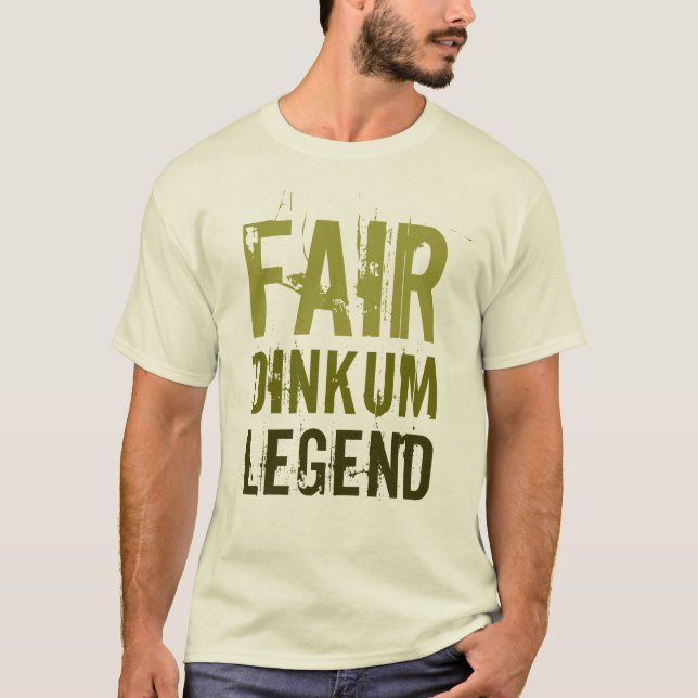 T-shirt Légende Dinkum (Devant)