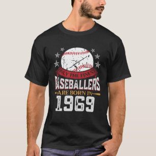 T-shirt Légende Du Baseball vintage Depuis 1969 54 Ans Bas