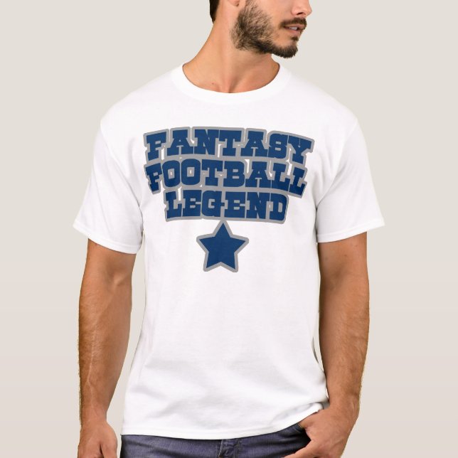 T-shirt Légende du football d'imaginaire (Devant)