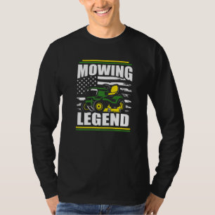 T-shirt Légende du moulage tondeuse de pelouse Da Da
