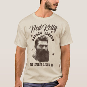 T-shirt Légende hors-la-loi - Ned Kelly - Australie Bushra