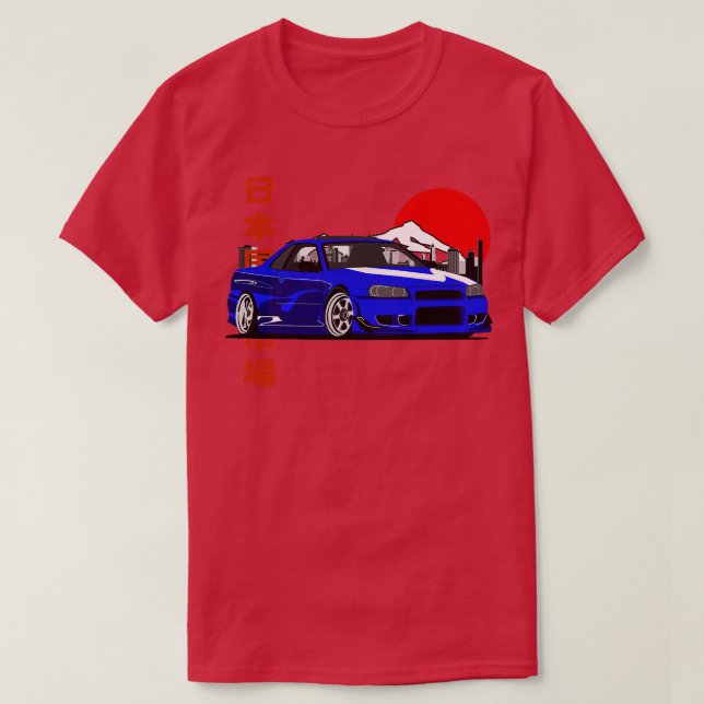 T-shirt Légende JDM Nissan Skyline GTR R34 (Design devant)