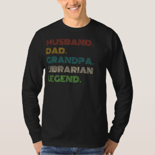T-shirt Légende littéraire : Mari, Papa, Grand-Père - Drôl