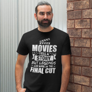 T-shirt Légende made in the Final Cut - Éditeur de film