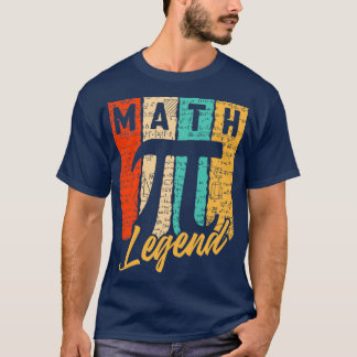 T-shirt légende mathématique