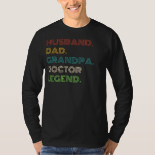 T-shirt Légende Médicale : Mari, papa, grand-père - Drôle