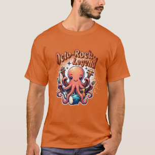 T-shirt Légende OctoRock Poulpe Rocky famille