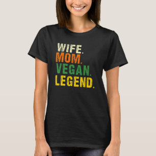 T-shirt Légende végétale Veganisme Plante régime biologiqu
