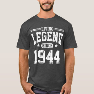 T-shirt Légende vivante depuis 1944