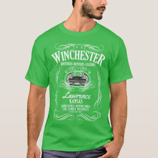T-shirt légendes américaines Winchester garçon d'amis
