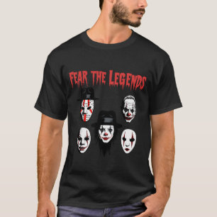 T-shirt Légendes de films d'horreur Masques
