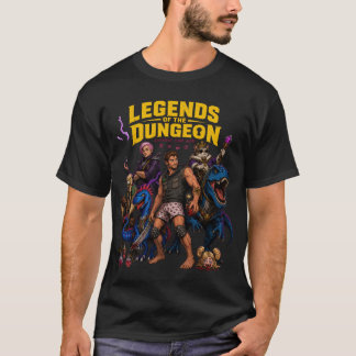 T-shirt Légendes du Donjon | Aventure de Fantasy Épique Co