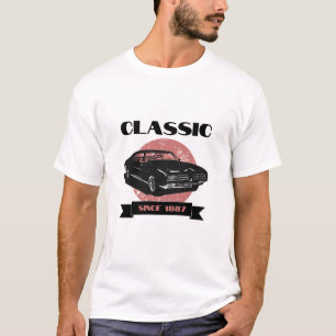 T-shirt Légendes Jamais Rouille - Voiture Classique Amateu