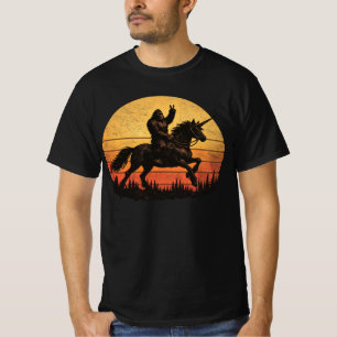 T-shirt Légendes Rétro Drôles de Bigfoot Sasquatch et Lico