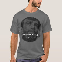 T-shirt "Legends Never Die" Leandro Lo Memorial Line Art