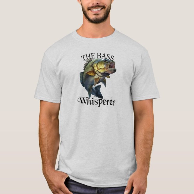 T-shirt léger Bass Whisperer (Devant)