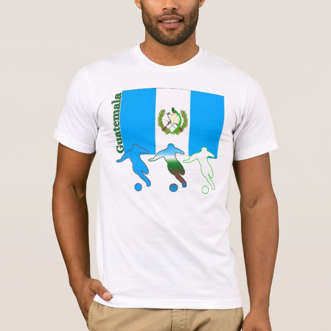 T-shirt léger du Guatemala du football (Devant)