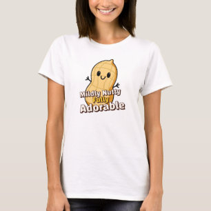 T-shirt Légèrement Noyauté Absolument Adorable Arachide